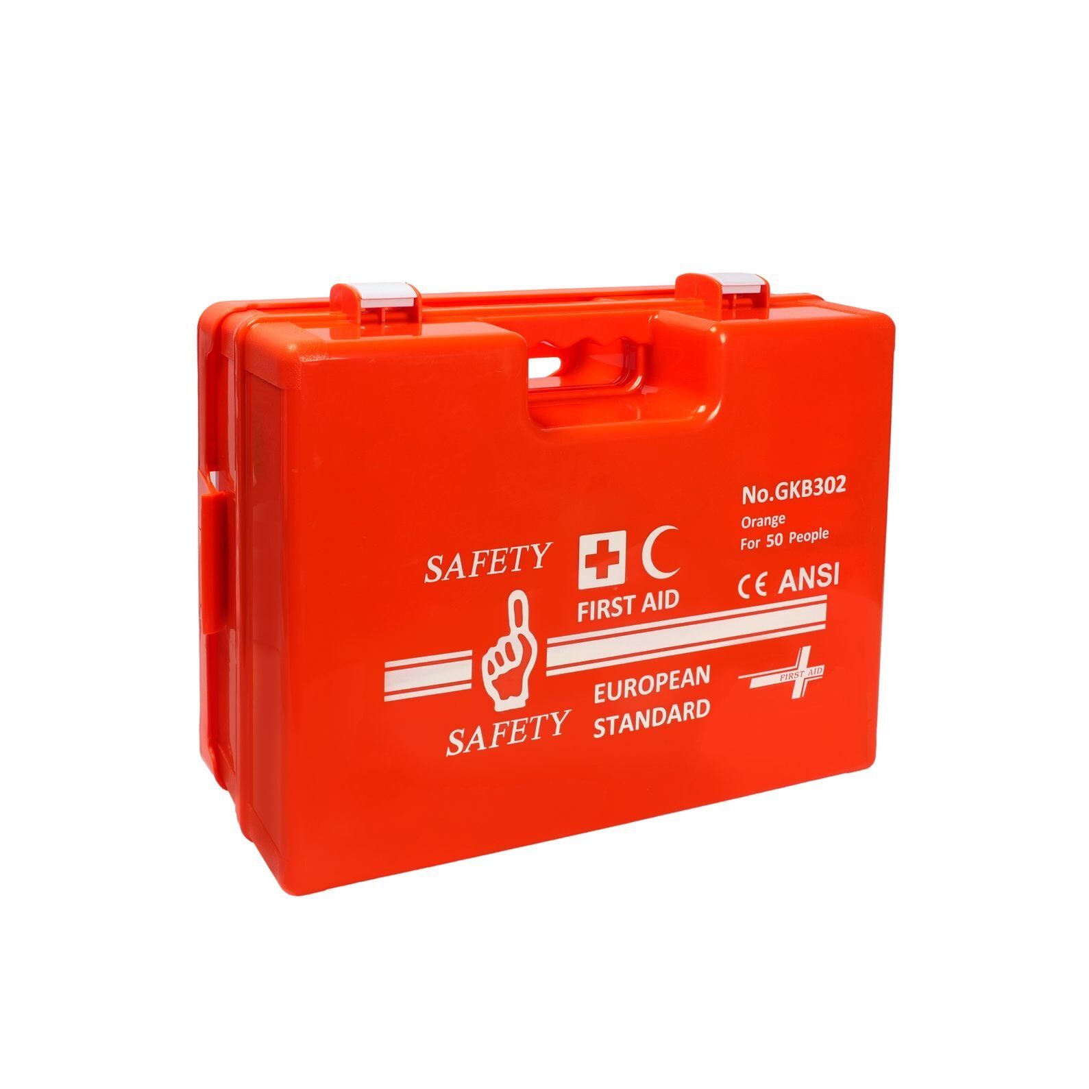 FIRST AID KIT 50 PERSON ORANGE BOX – Office First Aid Kit, Contains A Neoprene Seal, Dustproof, for Business Companies, Small Factories, Workshops, Labs 2 FIRST AID KIT 50 PERSON ORANGE BOX – Office First Aid Kit, Contains A Neoprene Seal, Dustproof, for Business Companies, Small Factories, Workshops, Labs - Image 2
