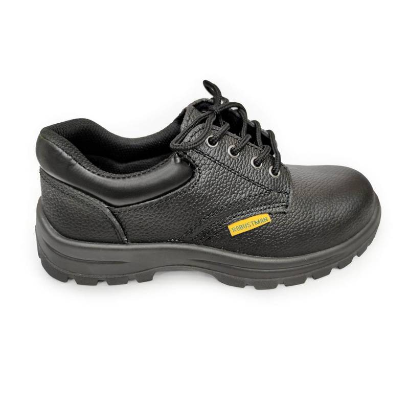 Robustman Safety Shoes Executive AAA - L/A-S3 - Low Ankle Shoes, Buffalo Leather, Steel Toecap & Midsole Rope Laced 3 ROBUSTMAN Safety shoes Executive