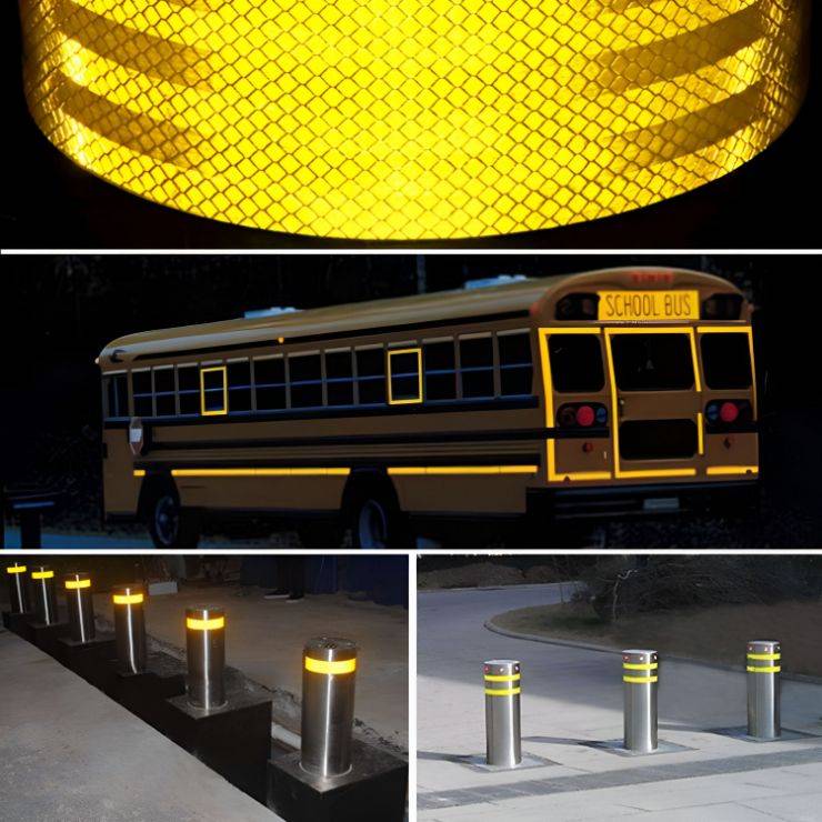 REFLECTING STICKER HONEYCOMB 2" X 25 MTRS - Retro-reflective, adhesive warning tapes, Durable and self adhesive. 7 REFLECTING STICKER HONEYCOMB 2" X 25 MTRS - Retro-reflective, adhesive warning tapes, Durable and self adhesive. - Image 7