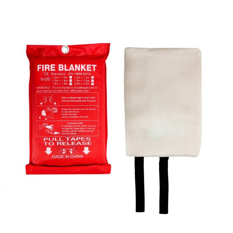 Fire Blanket Fiberglass - Fire Emergency Blanket - Suppression Blanket - Flame Retardant Blanket - Emergency Survival Safety Cover for Kitchen, Home, House, Car, Office, Warehouse 3 Fire Blanket Fiberglass - Fire Emergency Blanket - Suppression Blanket - Flame Retardant Blanket - Emergency Survival Safety Cover for Kitchen, Home, House, Car, Office, Warehouse - Image 3