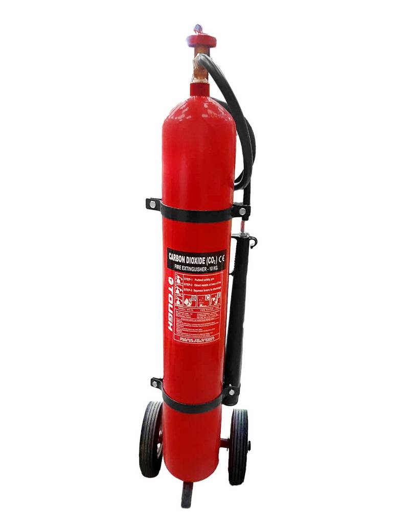 Fire Extinguisher CO2 - Extremely Safe and Long Service, Very good insulating properties, easy to handle and operate 3 Fire Extinguisher CO2 10 KG