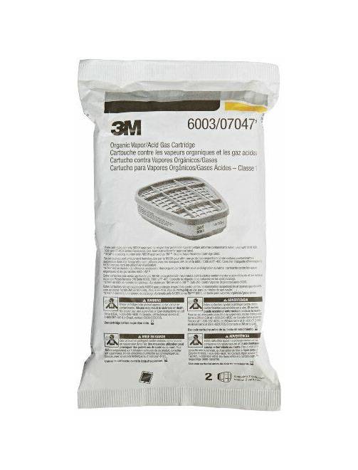 3M™ - Organic Vapor/Acid Gas Cartridge - 6003 2 3M™ Organic Vapor/Acid Gas Cartridge 6003