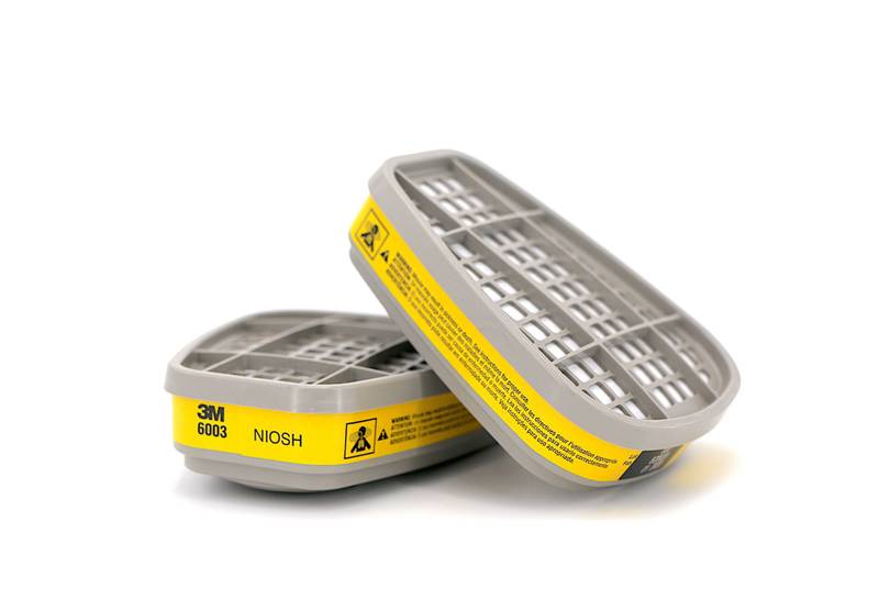 3M™ - Organic Vapor/Acid Gas Cartridge - 6003 1 3M™ Organic Vapor/Acid Gas Cartridge 6003