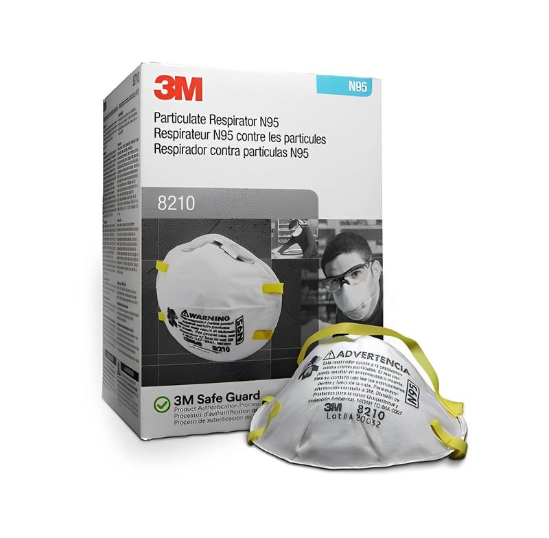 3M™ - Particulate Respirator - 8210, - N95 1 3M™ Particulate Respirator 8210, N95