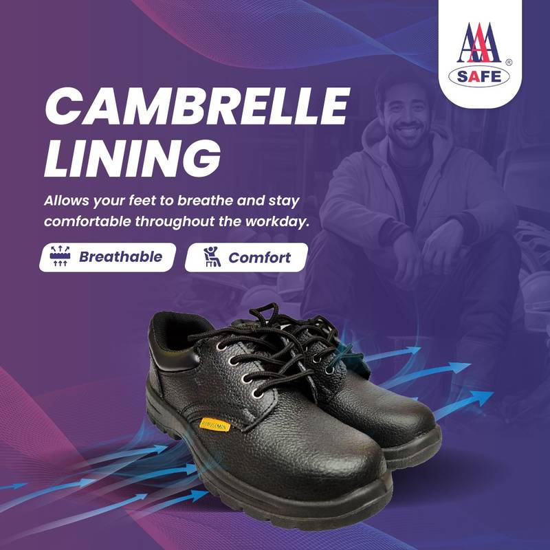 Robustman Safety Shoes Executive AAA - L/A-S3 - Low Ankle Shoes, Buffalo Leather, Steel Toecap & Midsole Rope Laced 4 Robustman Safety Shoes Executive AAA - L/A-S3 - Low Ankle Shoes, Buffalo Leather, Steel Toecap & Midsole Rope Laced - Image 4