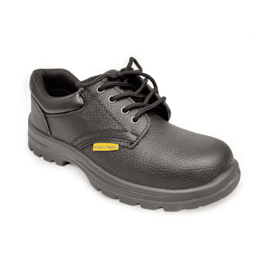 Robustman Safety Shoes Executive AAA - L/A-S3 - Low Ankle Shoes, Buffalo Leather, Steel Toecap & Midsole Rope Laced 1 ROBUSTMAN SAFETY SHOES