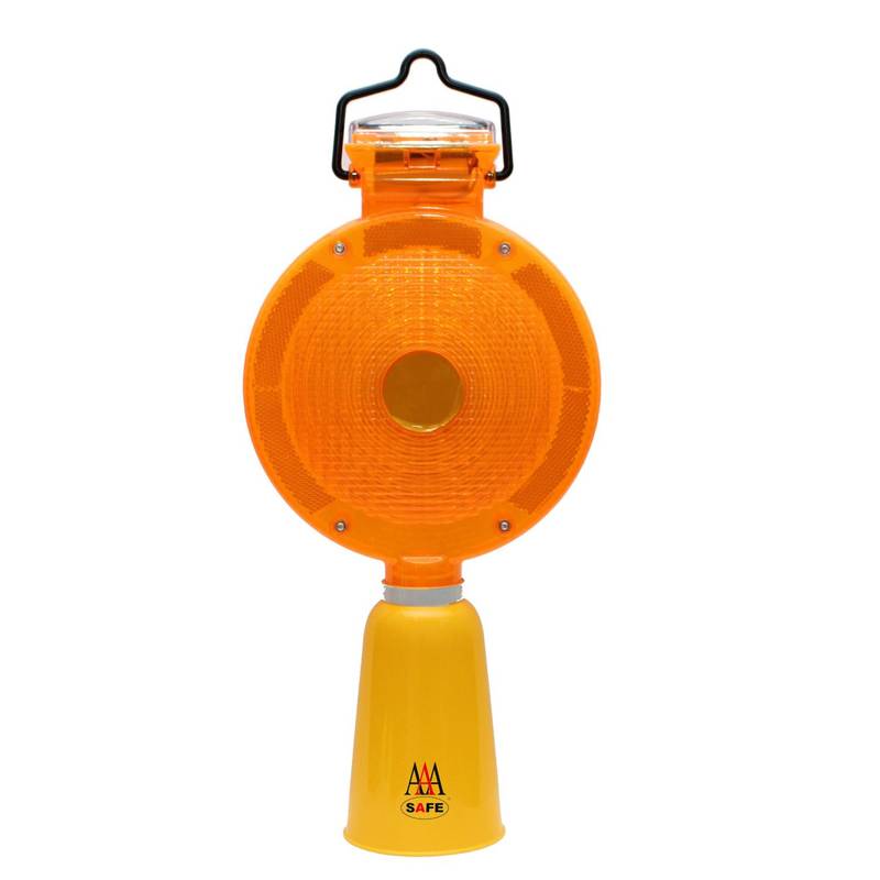 Solar Light - AAA - Roadway Safety Solar Warning Flashing Traffic Cone LED Light 1 Solar light AAA