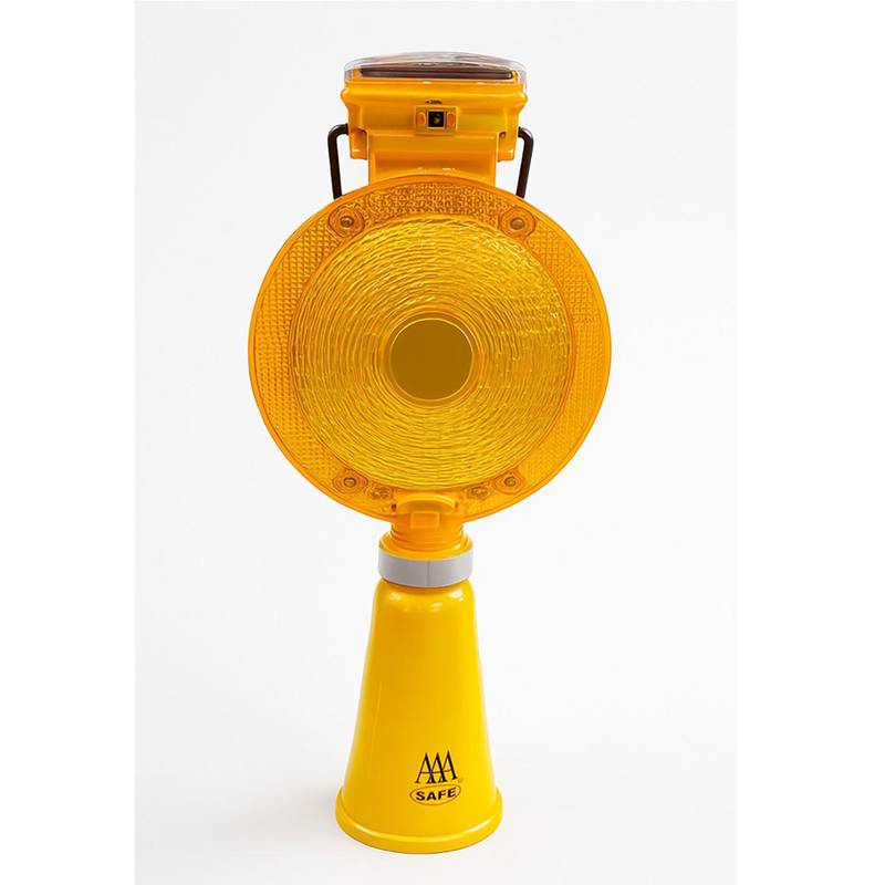 Solar Warning Light – Yellow LED with Reflector 1 Solar Warning Light – Yellow LED with Reflector