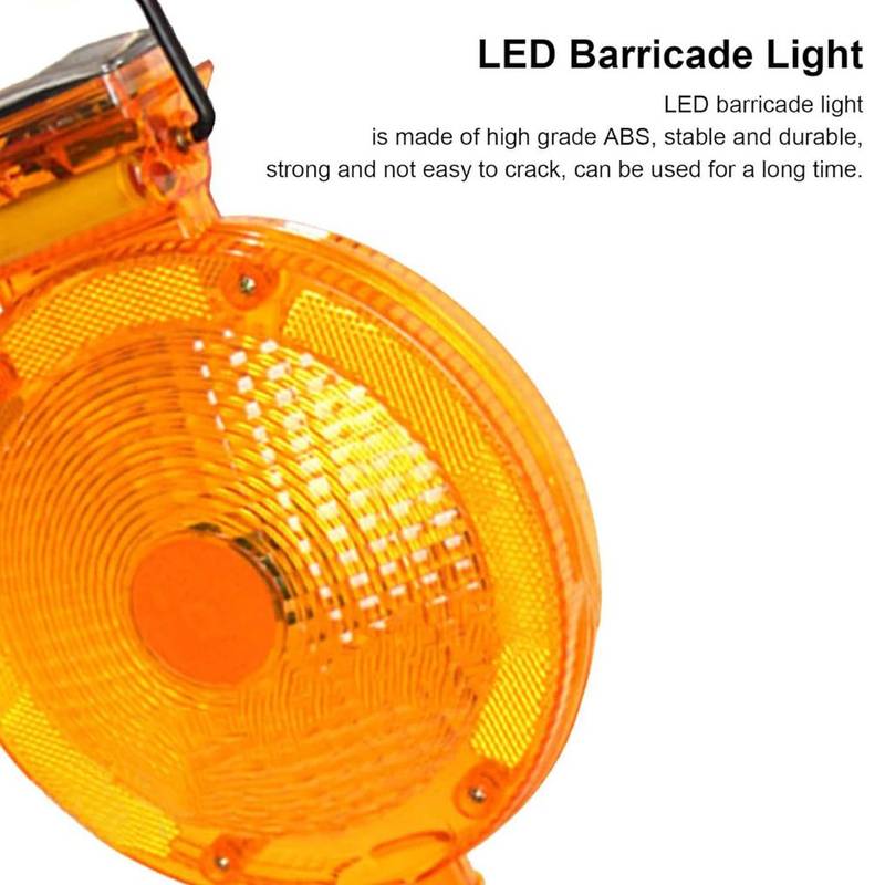 Solar Warning Light – Yellow LED with Reflector 3 Solar Warning Light – Yellow LED with Reflector - Image 3