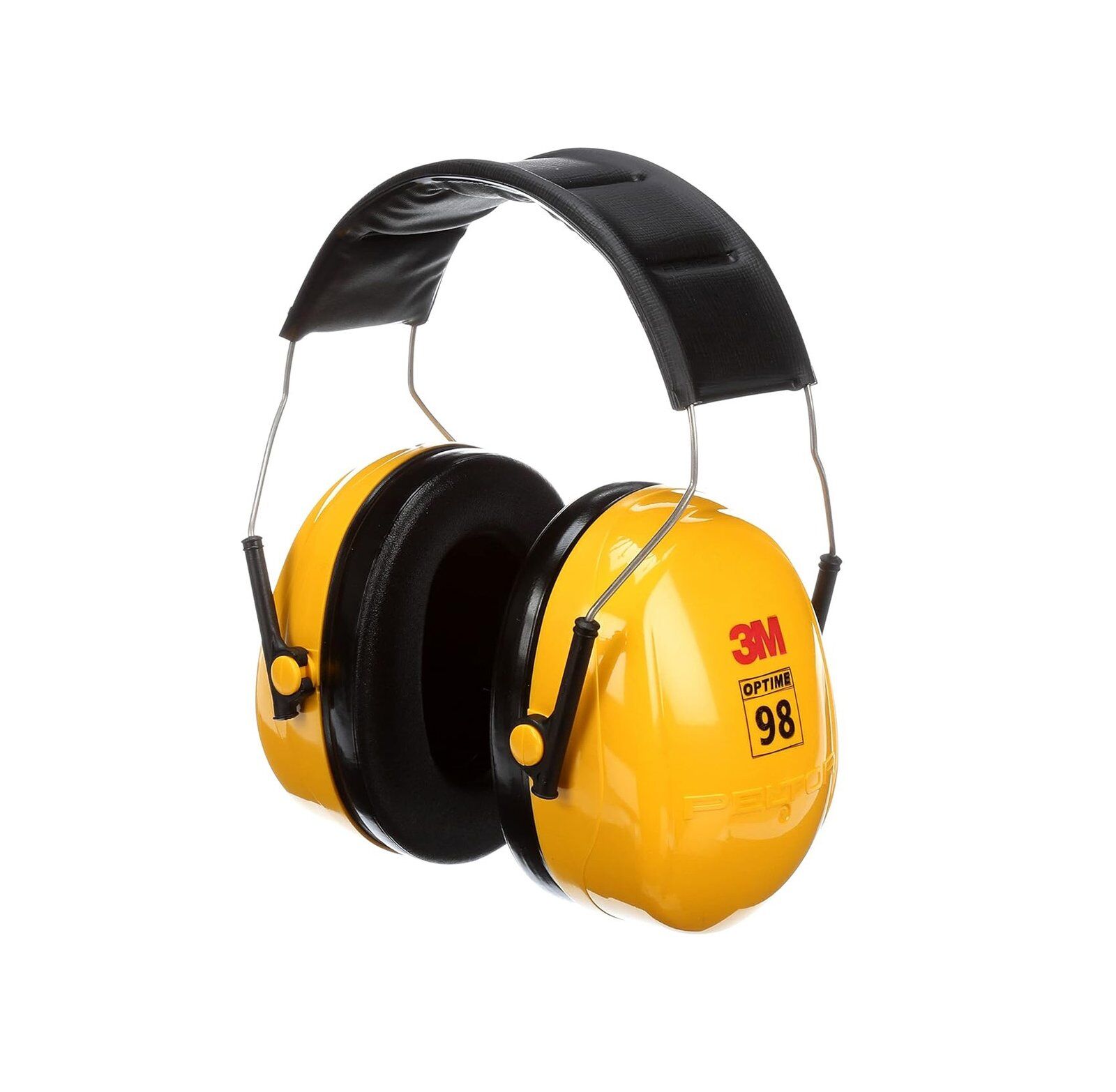 3M Peltor Optime 98 Earmuffs: Reliable Hearing Protection for Work 1 3M™ PELTOR™ Optime™ 98 Earmuffs H9A, Over-the-Head