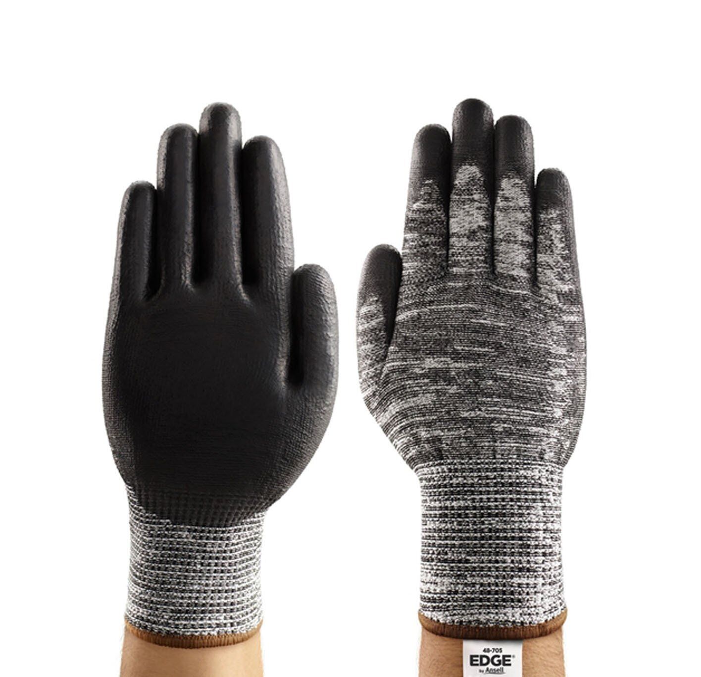 Ansell Edge 48-705: Cut & Abrasion-Resistant Gloves for Dry & Slightly Oily Work 1 ANSELL EDGE 48-705