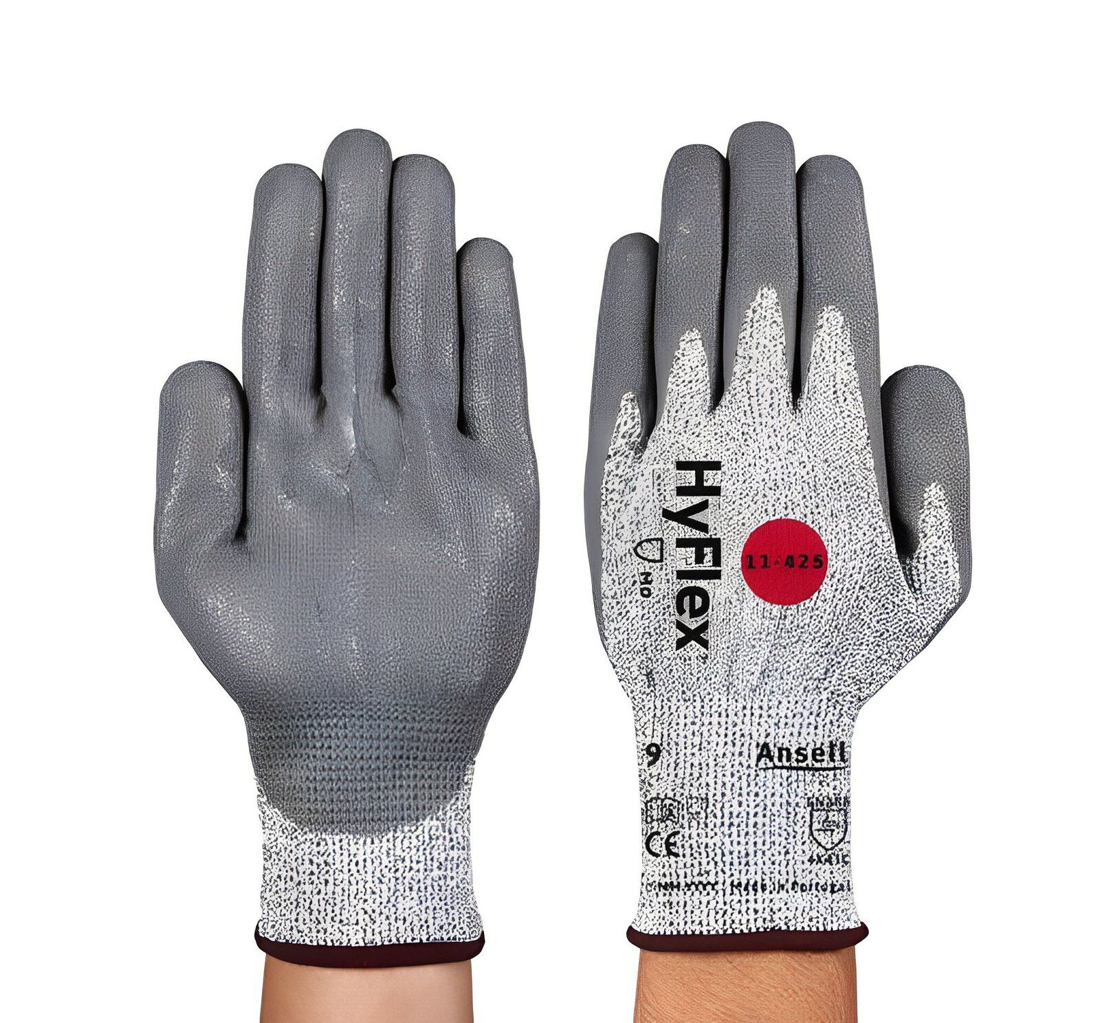 Ansell HyFlex 11-425: Durable & Cut-Resistant Gloves for Abrasive & Dry Environments 1 ANSELL HYFLEX 11-425