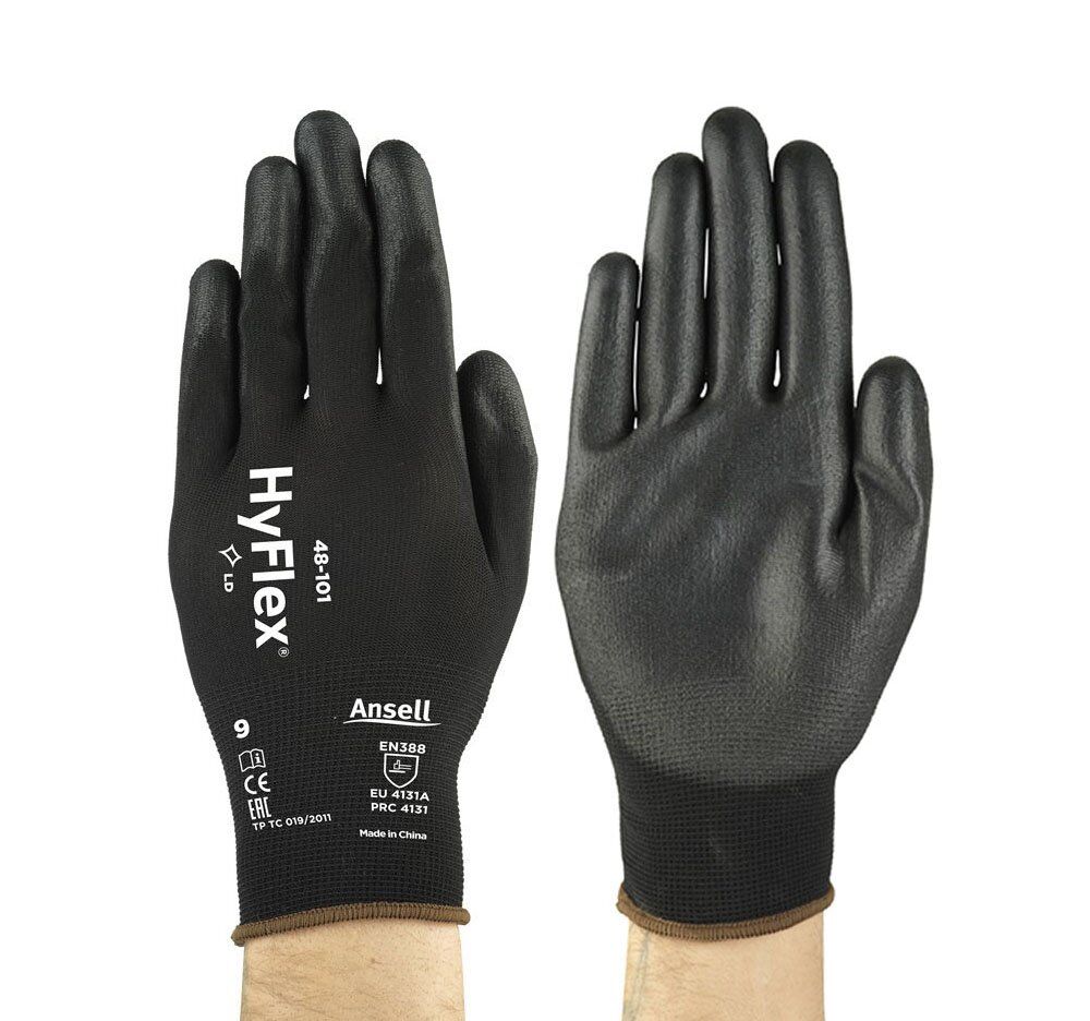 Ansell HyFlex 48-101: Comfortable & Abrasion-Resistant Gloves for Light-Duty Tasks 1 ANSELL HYFLEX 48-101