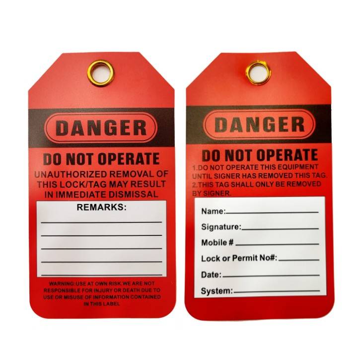 Lockout TAG 3 01 Lockout TAG RED